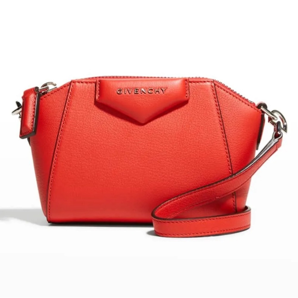 Givenchy Nano Antigona in Light Red
